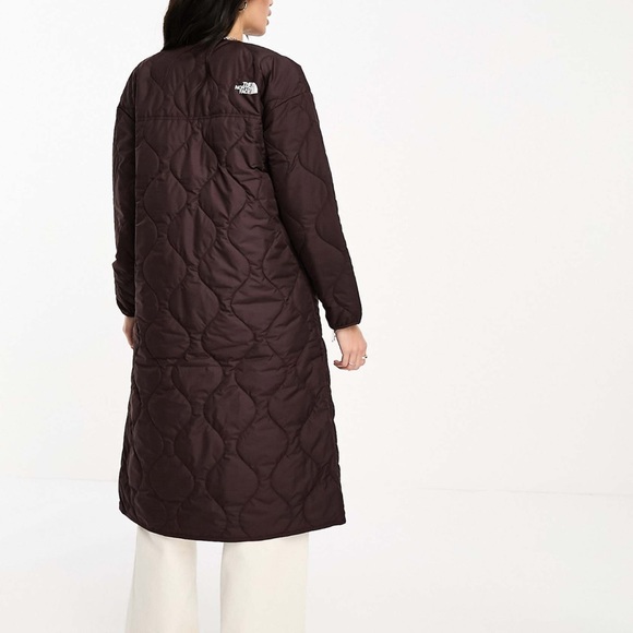 NWT The North Face Ampato Quilted Puffer Liner Longline Jacket - Picture 3 of 8